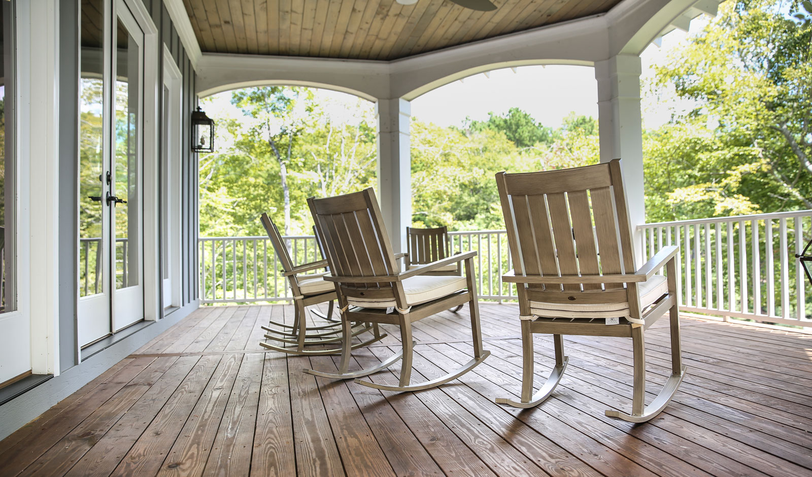Chairs in a home veranda